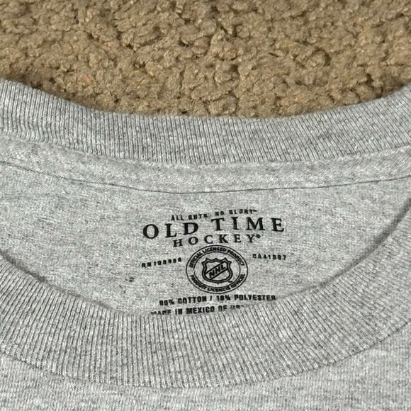 Detroit Red Wings Old Time Hockey T-Shirt Mens Size XXL Gray NHL Graphic Tee - Picture 4 of 4